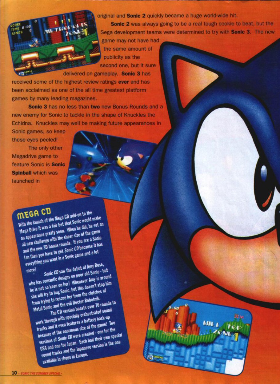 Sonic Holiday Special - Summer 1994 Page 9